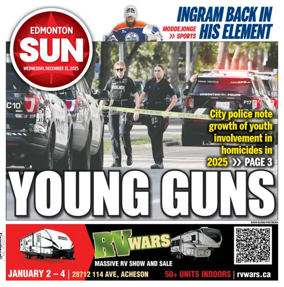Cover of Edmonton Sun