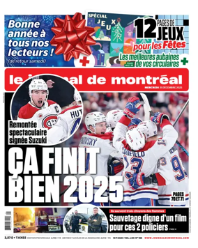 Cover of Le Journal de Montreal