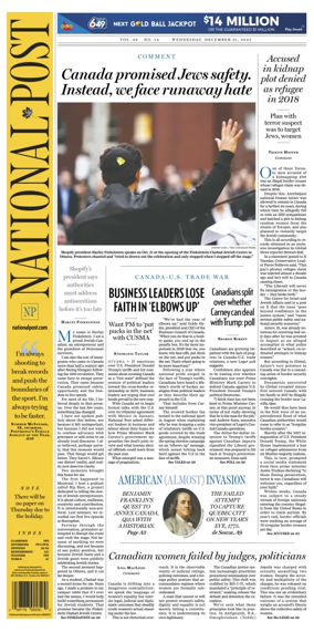 Cover of National Post - (Latest Edition)