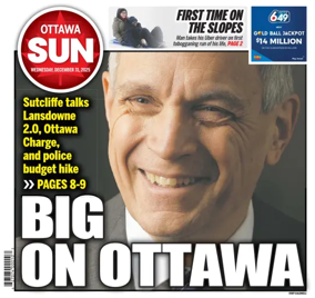 Cover of Ottawa Sun