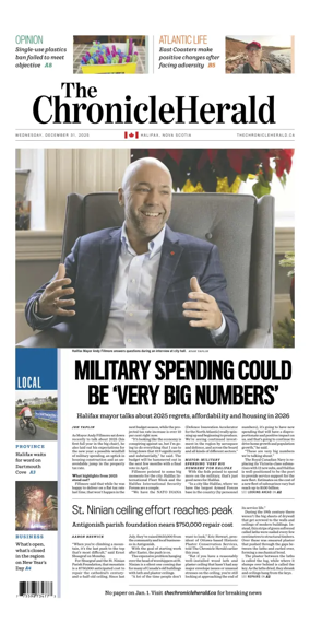 Cover of The Chronicle Herald (Metro)