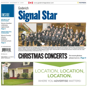 Cover of The Goderich Signal-Star