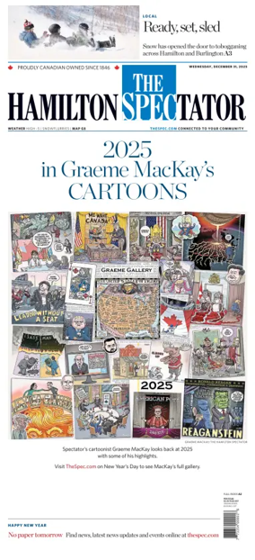Cover of The Hamilton Spectator