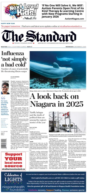 Cover of The Standard (St. Catharines)