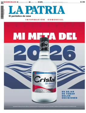 Cover of La Patria (Colombia)