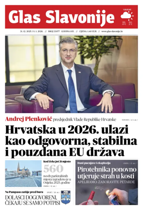 Cover of Glas Slavonije