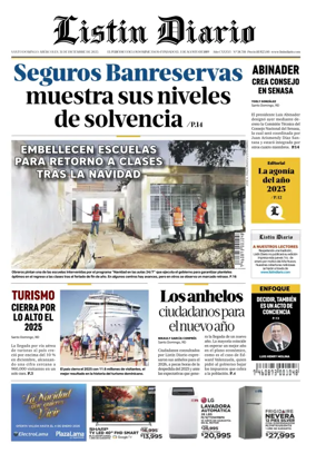 Cover of Listin Diario