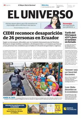 Cover of El Universo