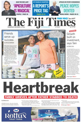 Cover of The Fiji Times