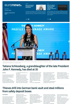 Cover of EuroNews (English Edition)