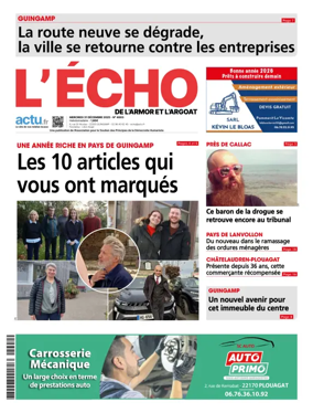 Cover of L'Echo de l'Armor et de l'Argoat