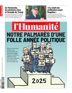 Cover of L'HUMANITE