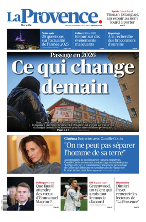Cover of La Provence Marseille