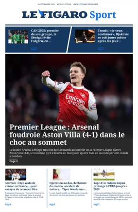 Cover of Le Figaro Sport