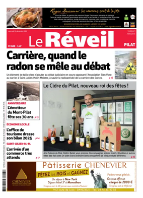 Cover of Le Reveil du Vivarais – edition Pilat