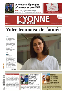 Cover of L'Yonne Republicaine