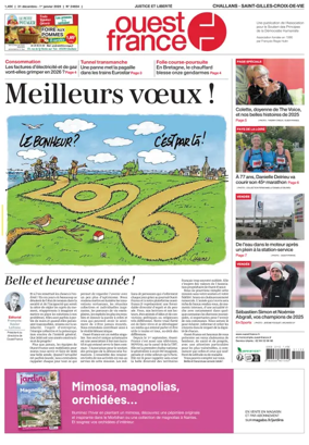 Cover of Ouest France (Challans / Saint-Gilles-Croix-de-Vie)