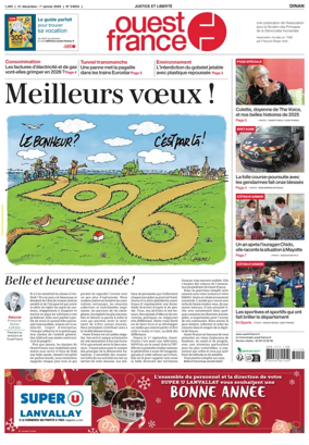 Cover of Ouest France (Dinan)