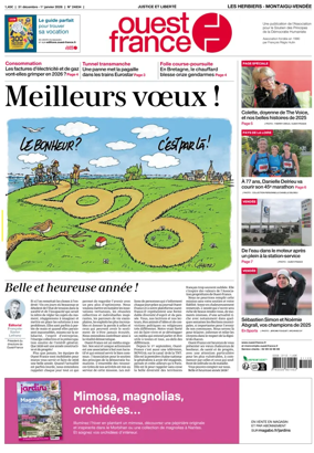 Cover of Ouest France (Les Herbiers / Montaigu)