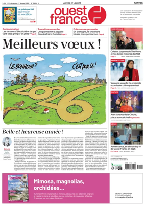 Cover of Ouest France (Nantes)