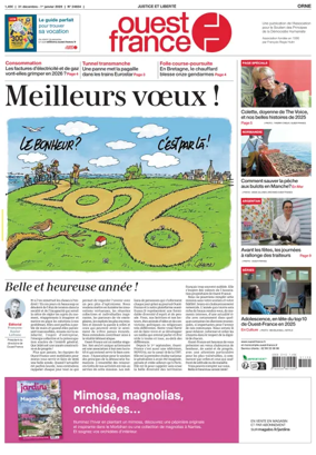 Cover of Ouest France (Orne)
