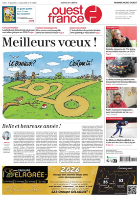 Cover of Ouest-France (Rennes Nord-Ouest)