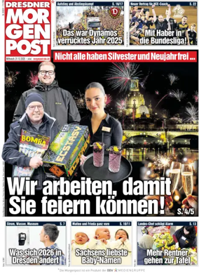 Cover of Dresdner Morgenpost