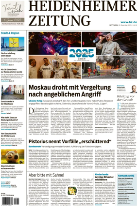 Cover of Heidenheimer Zeitung