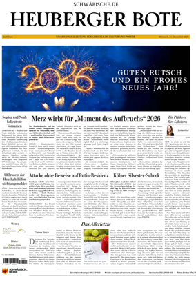 Cover of Heuberger Bote