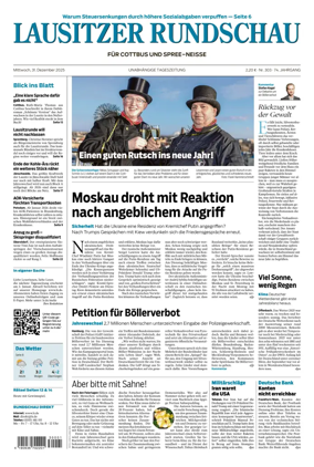 Cover of Lausitzer Rundschau