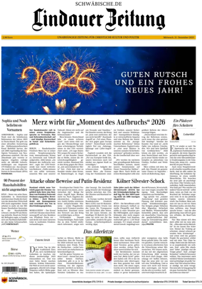 Cover of Lindauer Zeitung