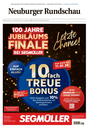 Cover of Neuburger Rundschau