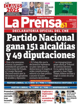Cover of Diario La Prensa
