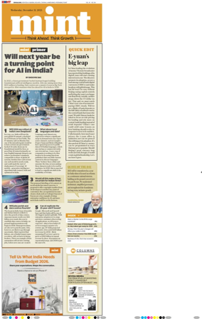 Cover of Mint Bangalore