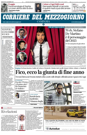 Cover of Corriere del Mezzogiorno (Campania)
