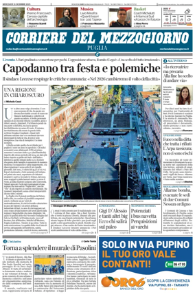 Cover of Corriere del Mezzogiorno (Puglia)