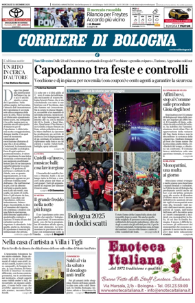 Cover of Corriere di Bologna