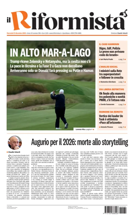 Cover of Il Riformista (Italy)