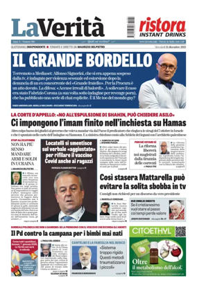 Cover of La Verita (Italia)