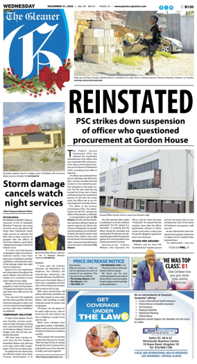 Cover of Jamaica Gleaner