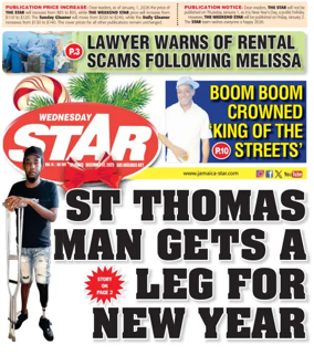 Cover of The Star (Jamaica)
