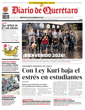 Cover of Diario de Queretaro
