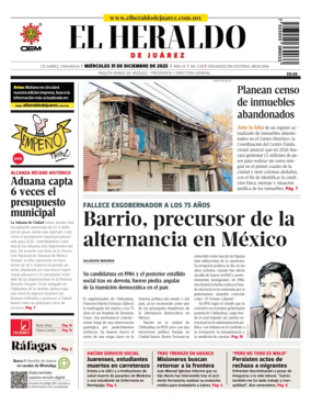 Cover of El Heraldo de Juarez