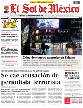 Cover of El Sol de Mexico