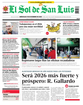 Cover of El Sol de San Luis Potosi