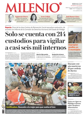 Cover of Milenio Hidalgo
