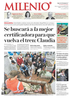 Cover of Milenio Monterrey