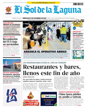 Cover of Noticias del Sol de la Laguna