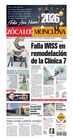 Cover of Zocalo Monclova
