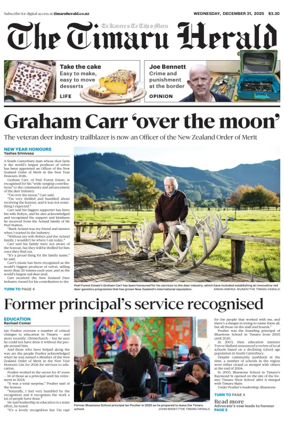 Cover of The Timaru Herald